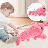 Pet Toys Electric Jumping Shrimp USB Charging Simulation Funny