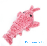 Pet Toys Electric Jumping Shrimp USB Charging Simulation Funny