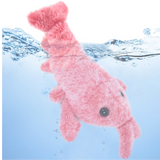 Pet Toys Electric Jumping Shrimp USB Charging Simulation Funny